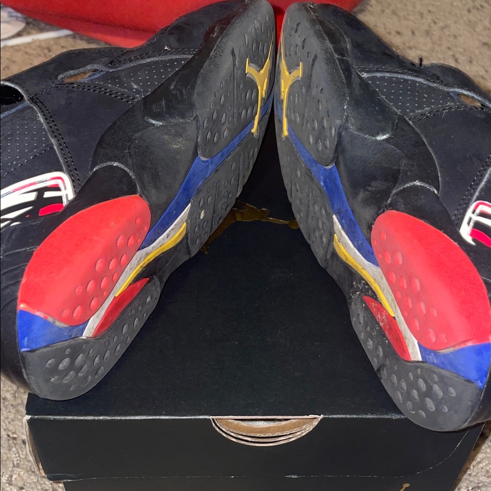 Jordan 8 Retro PS in Black, Red, and White - Picture 6 of 6